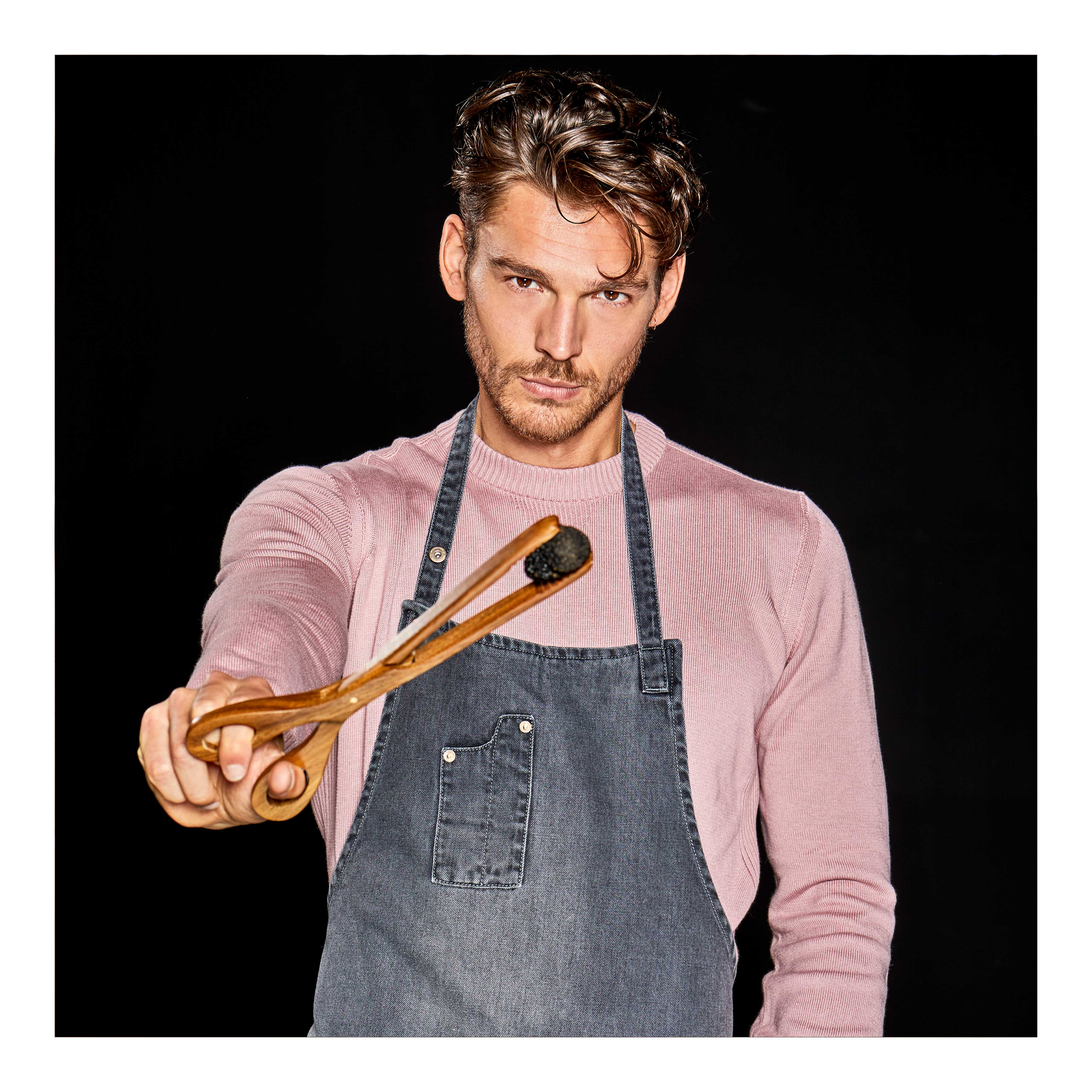 Schort met vijf zakken Slim fit