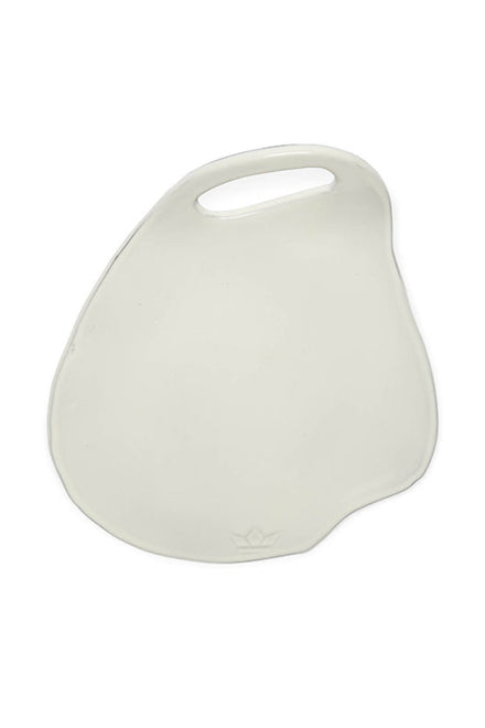 Dutchdeluxes Lola - Luxury - Unique design - Ceramic - Plate - 1 piece - White