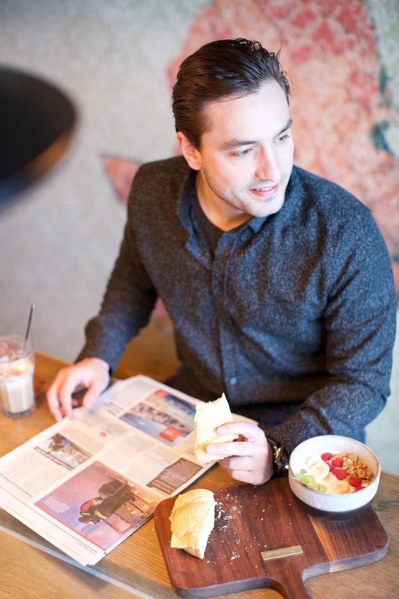 Dutchdeluxes - Luxury - Handmade - Solid walnut - Breadboard - XS - Brown