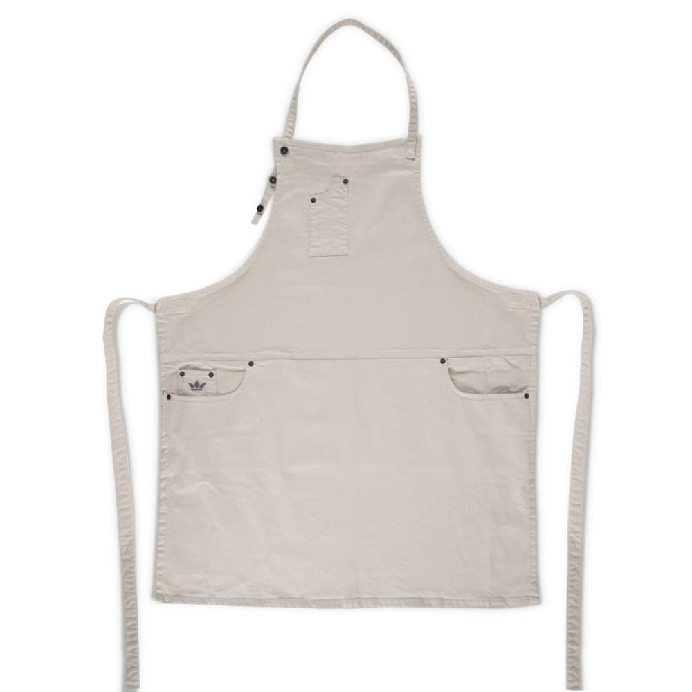 Dutchdeluxes - Handcrafted - Barbecue - BBQ - Kitchen apron - 5 Pockets - Sand/Brown