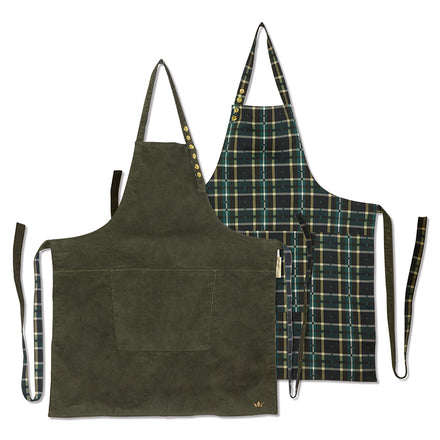 Dutchdeluxes - Coton - Barbecue - BBQ - Tablier de cuisine - Flowerfield - Violet