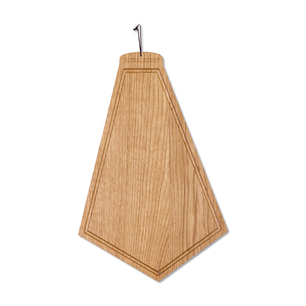 Dutchdeluxes - Luxe - Eikenhout - Serveerplank - Snijplank - Presenteerplank - Bruin