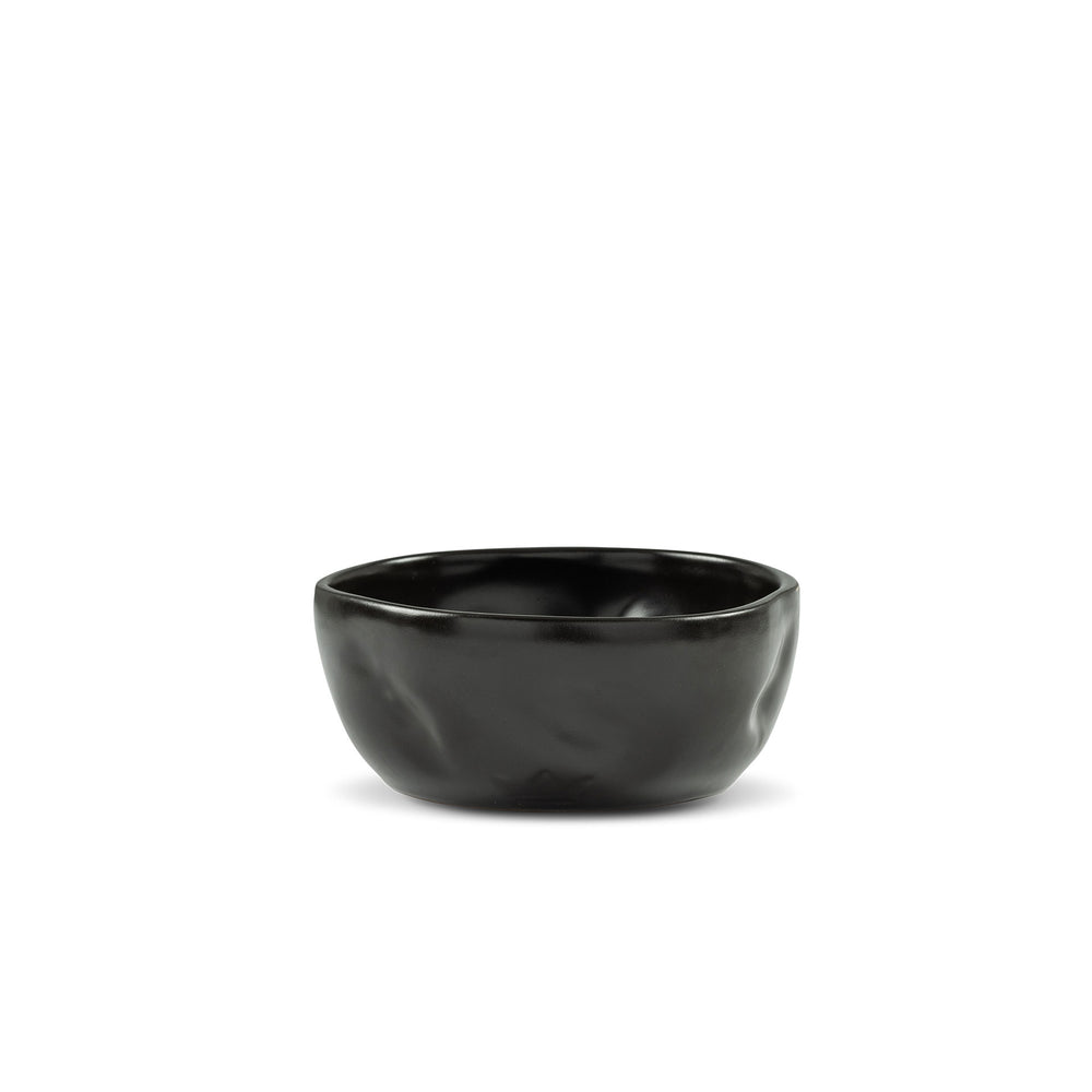 Dutchdeluxes - Set of 2 luxury breakfast or soup bowls - Medium - 500 ml - Black