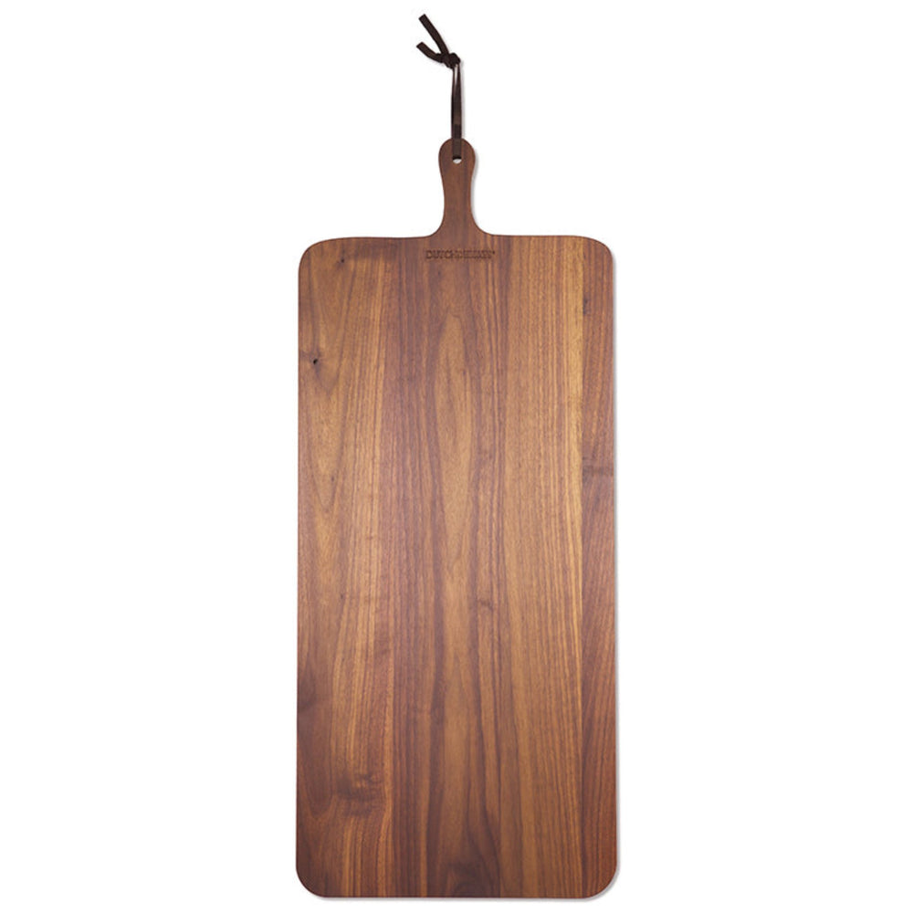 Dutchdeluxes - Walnut - Handmade - Serving board - Breakfast board - XL - Rectangular - Brown