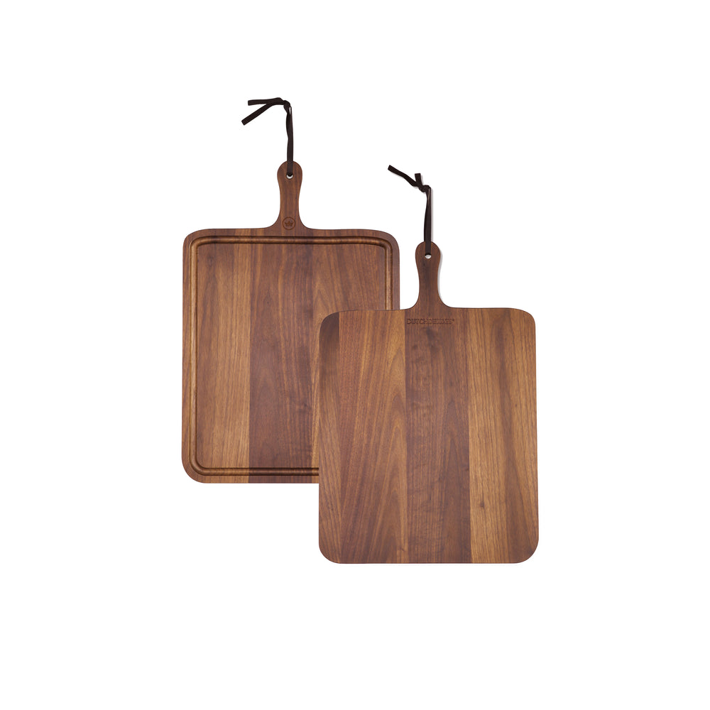 Dutchdeluxes - Handcrafted - Luxury - Serving and cutting board - American walnut XL - Brown
