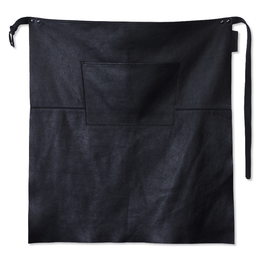 Waist Apron Long | Belt/Buckle - Classic Black