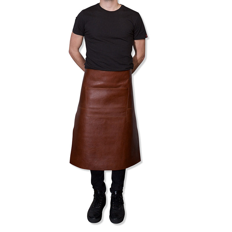 Waist Apron Long | Belt/Buckle - Classic Brown