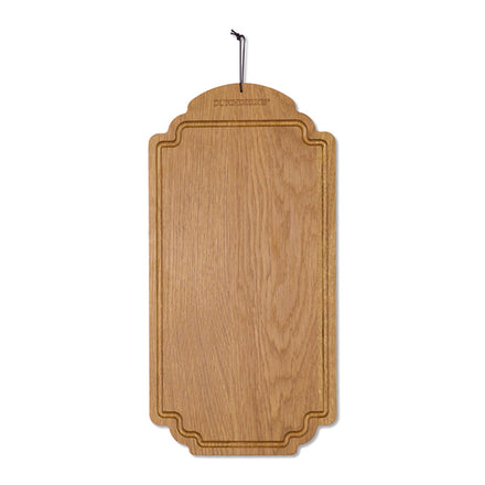 Dutchdeluxes - Luxury - Oiled Oak - Sustainable - Handmade - Serving Board - Cutting Board - 37.5 x 19 cm - Brown
