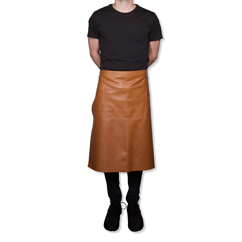 Waist Apron Long | Belt/Buckle - Classic Natural