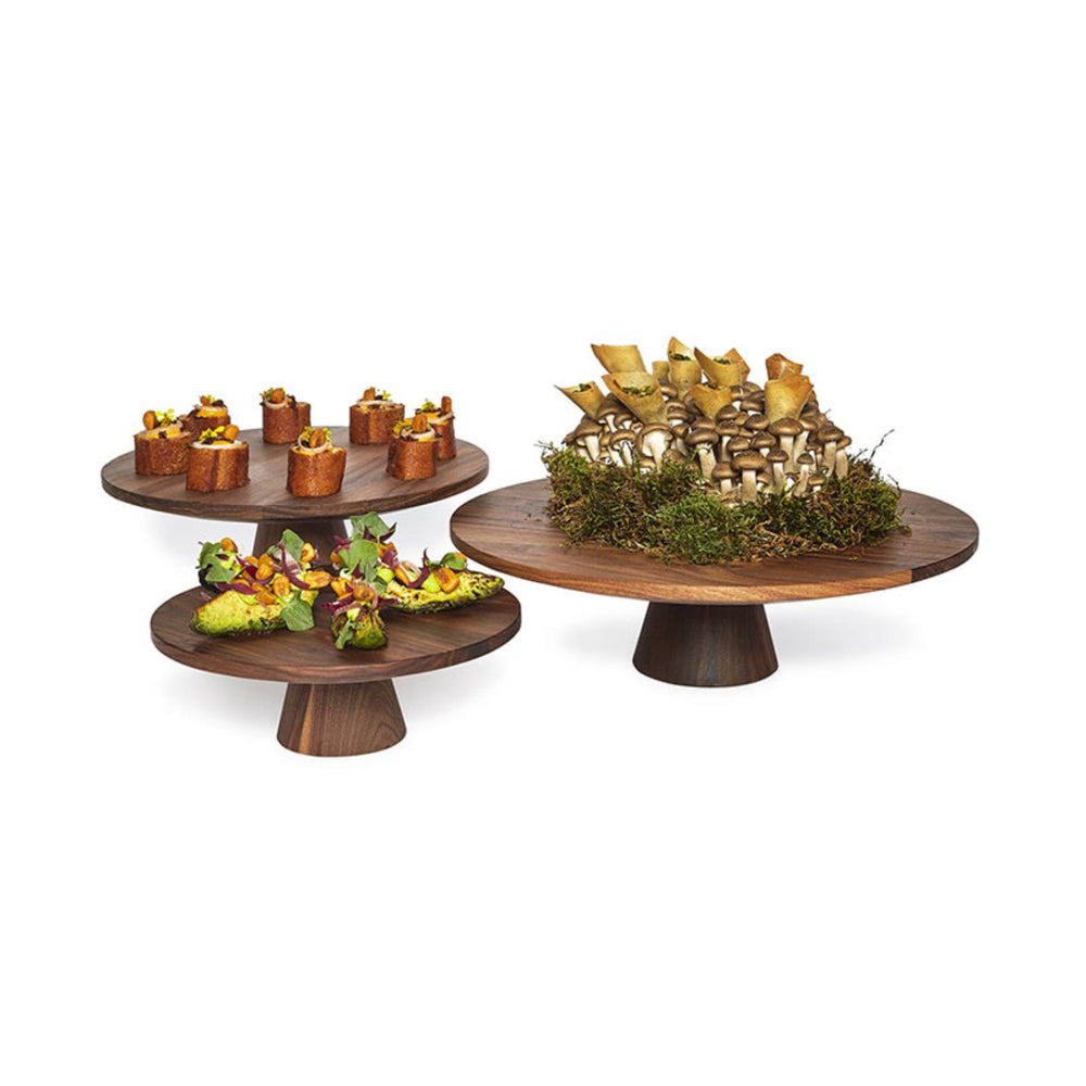 Dutchdeluxes - Handcrafted - Luxury - Serving board - Presentation board - Breakfast board - Walnut - Brown