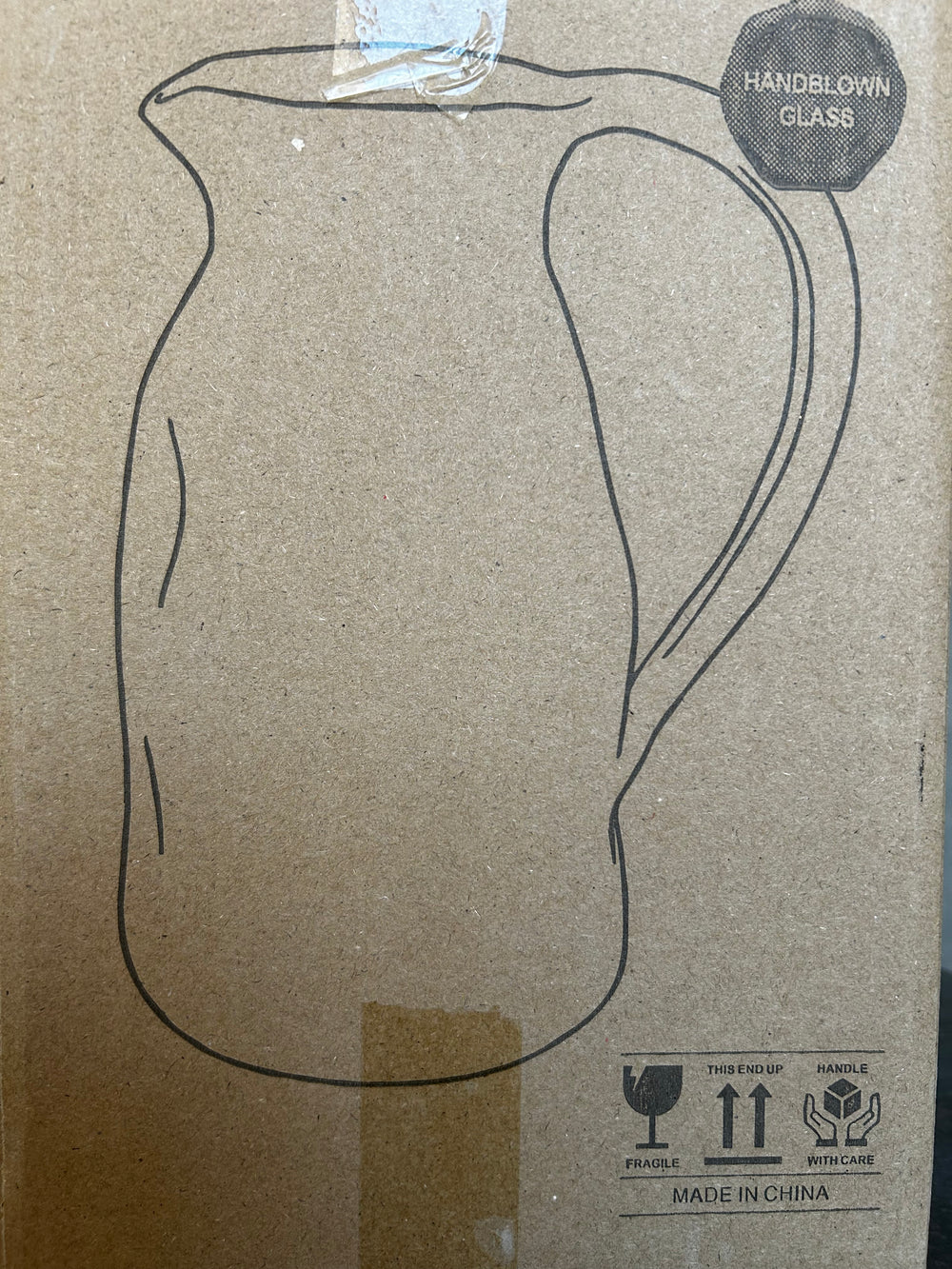 Dutchdeluxes - Soda-lime Glass Carafe - Large