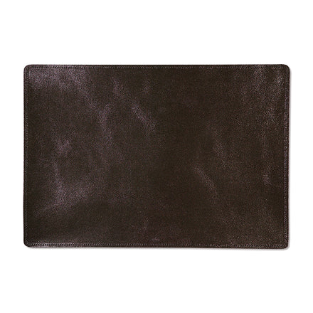 Dutchdeluxes - Full-grain leather - Placemat - 1 piece - Bronze