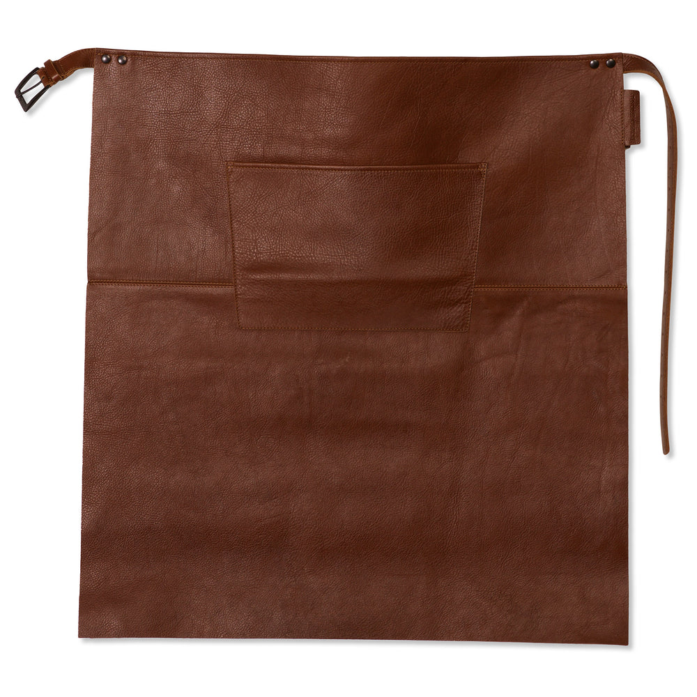 Waist Apron Long | Belt/Buckle - Classic Brown