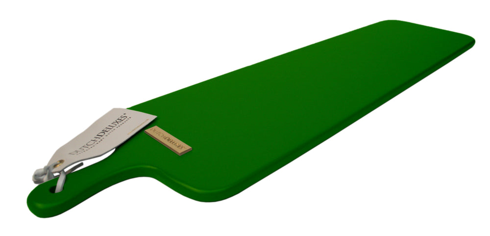 Dutchdeluxes - Handmade - Luxury - Serving Board - Presentation Board - Narrow and Long - Green