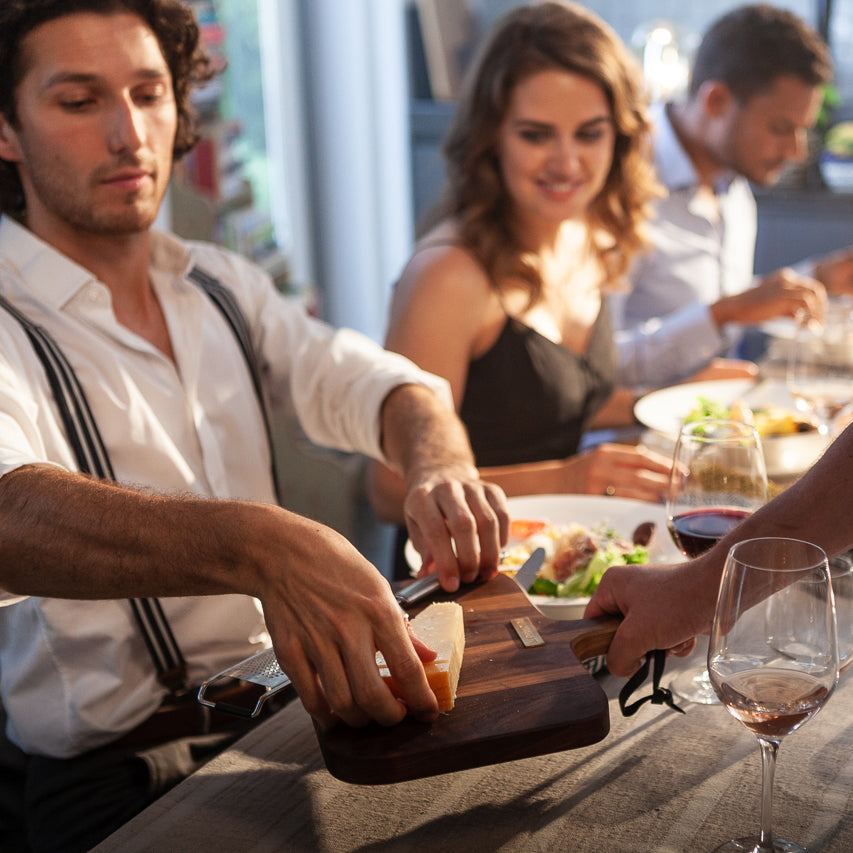 Dutchdeluxes - Handgemaakt - Luxe - Serveerplank - Presenteerplank - Beukenhout - Licht bruin