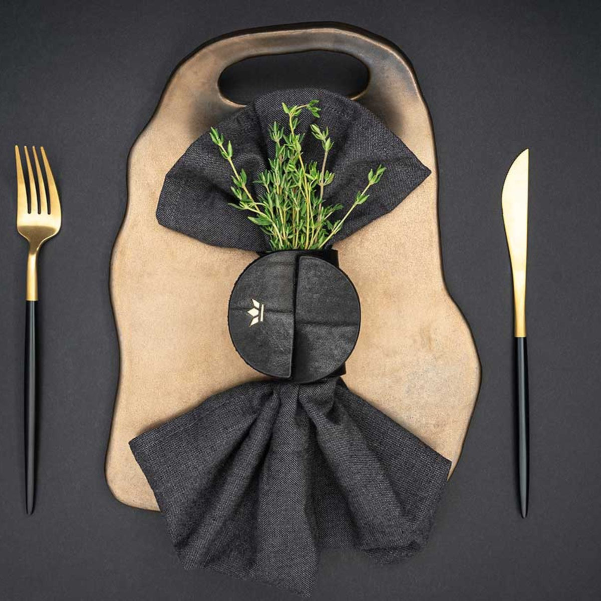 Dutchdeluxes Napkin Rings Handcrafted Leather Pieces Vinta