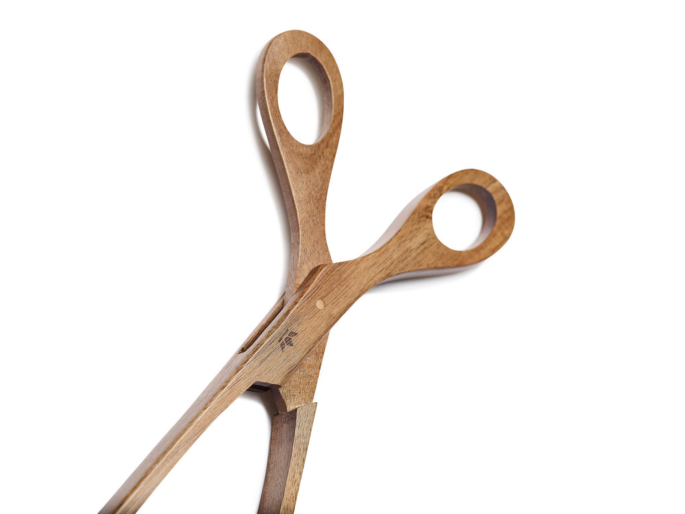 Dutchdeluxes - Luxury acacia - Kitchen utensil - Kitchen tongs - Meat tongs - Barbecue tongs