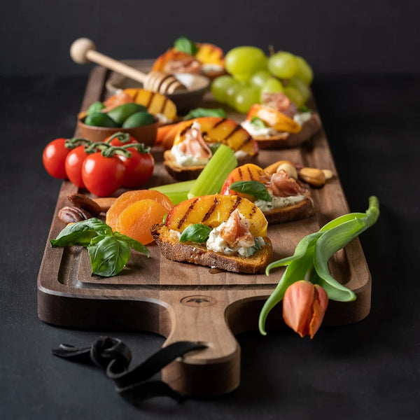 Assembling a homemade platter