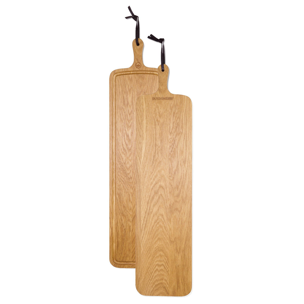 Dutchdeluxes - XL - Slim Fit - Broodplank - Snijplank - Serveerplank - Eiken - Bruin