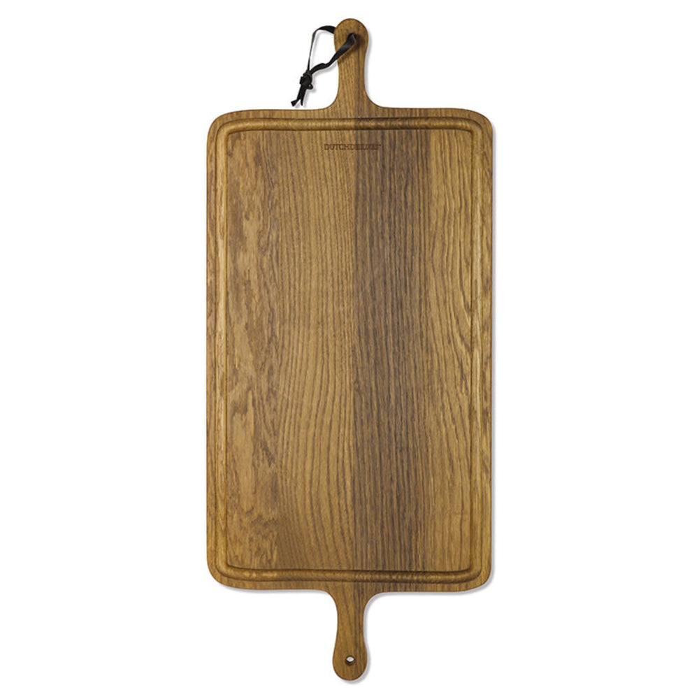 Dutchdeluxes - Barbecue - XL - BBQ - Planche - Rectangulaire - Chêne fumé huilé - Marron