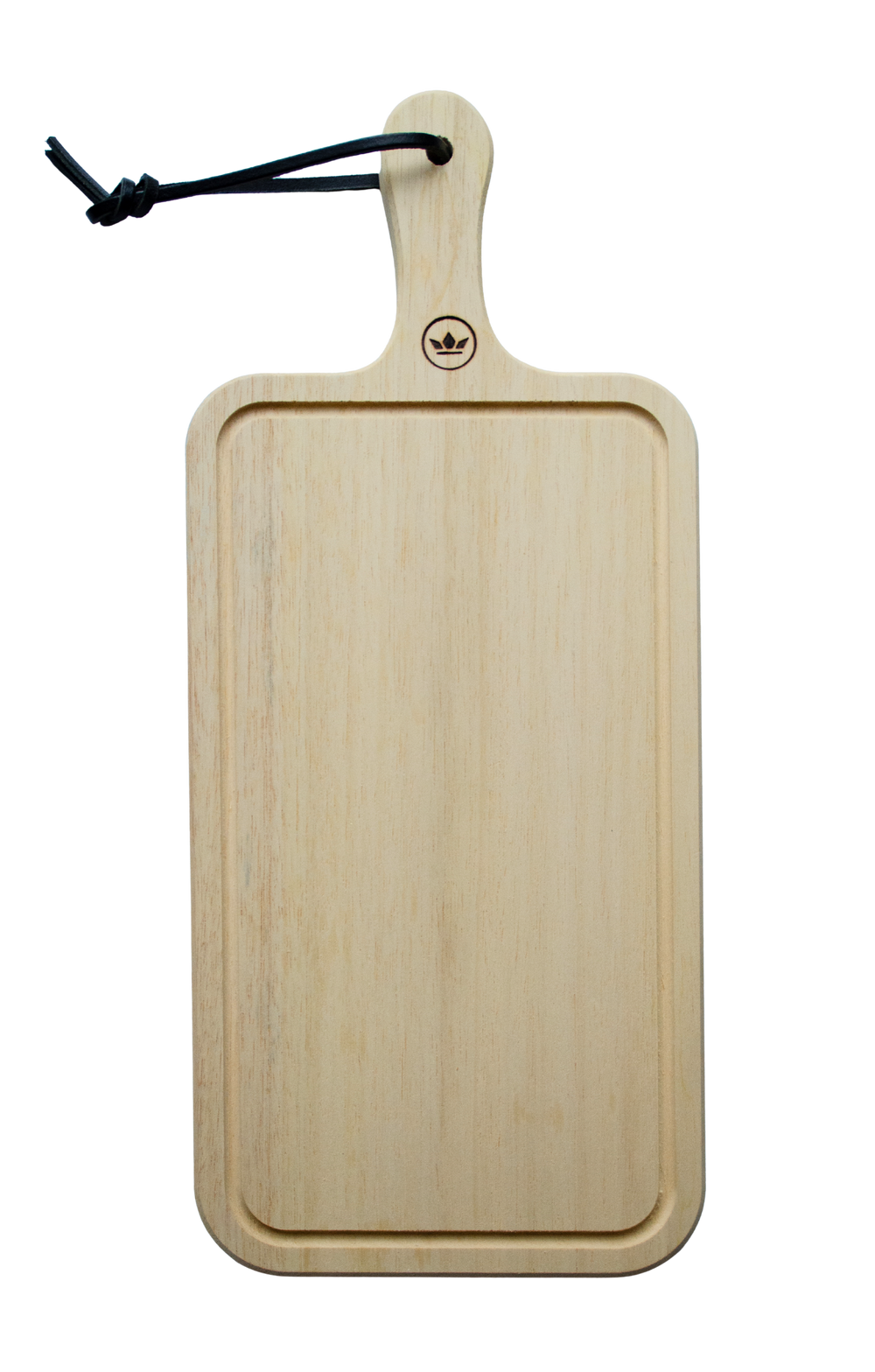 HORECA Spülmaschinenfestes Schneide- und Präsentationsbrett aus 100 % Holz – Rechteckig – Mit Griff