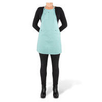 Dutchdeluxes - Indigo Jeans - Handmade - Barbecue - BBQ - Tablier de cuisine - 5 poches - Vert