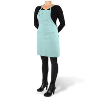 Dutchdeluxes - Indigo Jeans - Handmade - Barbecue - BBQ - Tablier de cuisine - 5 poches - Vert