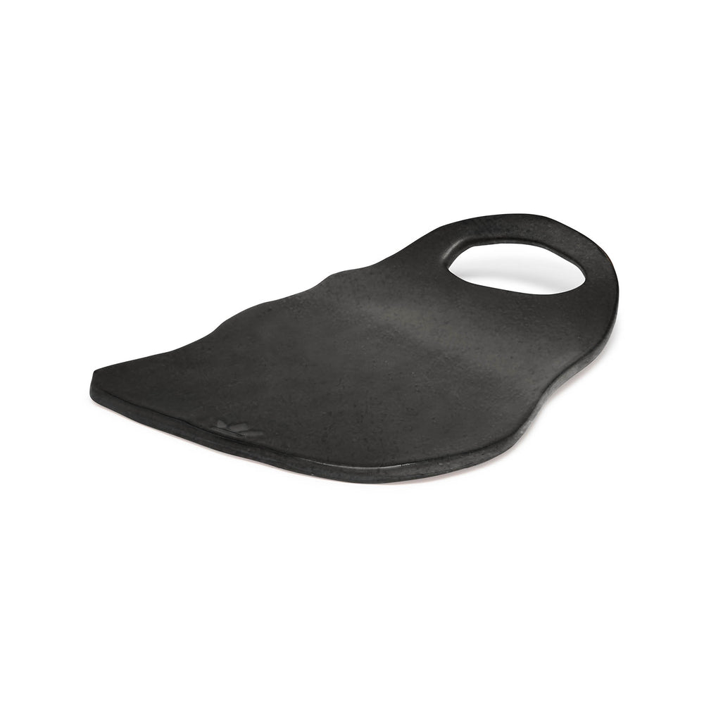 Dutchdeluxes - Handgemaakt - Bord Ted - 1 stuk - Keramiek - Zwart mat