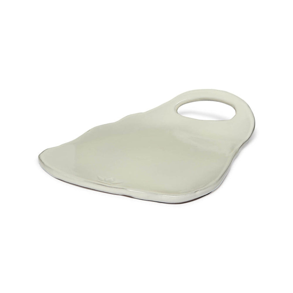 Board Plate Ted - per piece - White