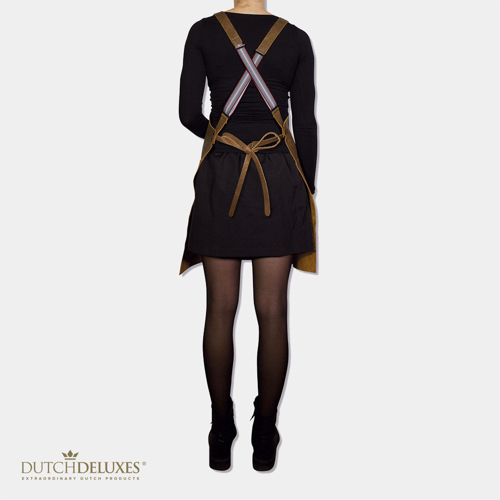 Dutchdeluxes apron - Handmade - With braces - Unique - Hospitality - V