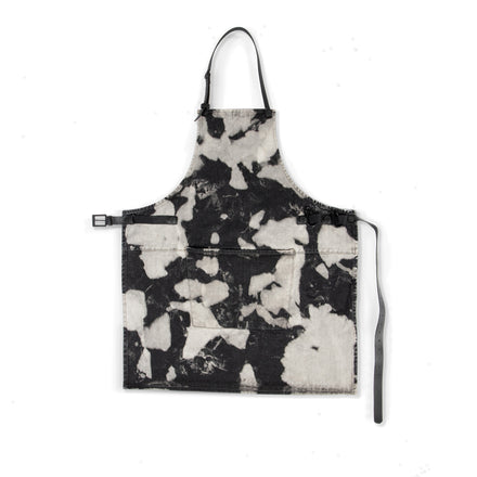 Dutchdeluxes - Barbecue - BBQ - Tablier - Tablier de cuisine - 2 mousquetons - Teinté noir avec accents blancs