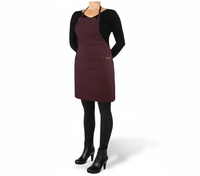 Dutchdeluxes - Denim - Burgundy - Aubergine - Apron - Kitchen - Indigo jeans - 5 pockets