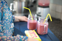 Deinblad | Vierkant - Donkerblauw 34 x 34 cm in leer afgewerkt