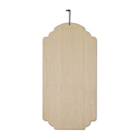 Dutchdeluxes - Handgemaakt - Luxe - Serveer- en snijplank - Ontbijtbord - Maple Esdoorn - Wit beige
