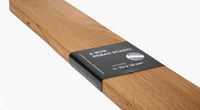 Dutchdeluxes - Planche à pain - Planche à découper - Planche de service - 70x12 cm - Chêne massif - XL - Rayures - Marron
