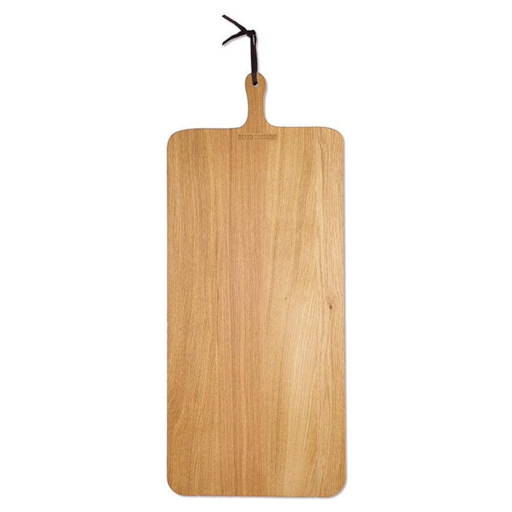 Dutchdeluxes - Luxury - Oak wood - Rectangular - Bread board - Cutting board - Serving board - XL - 70x34 cm - Brown