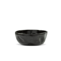 Dented Bowl - Large - set of 2 - Black Matt
