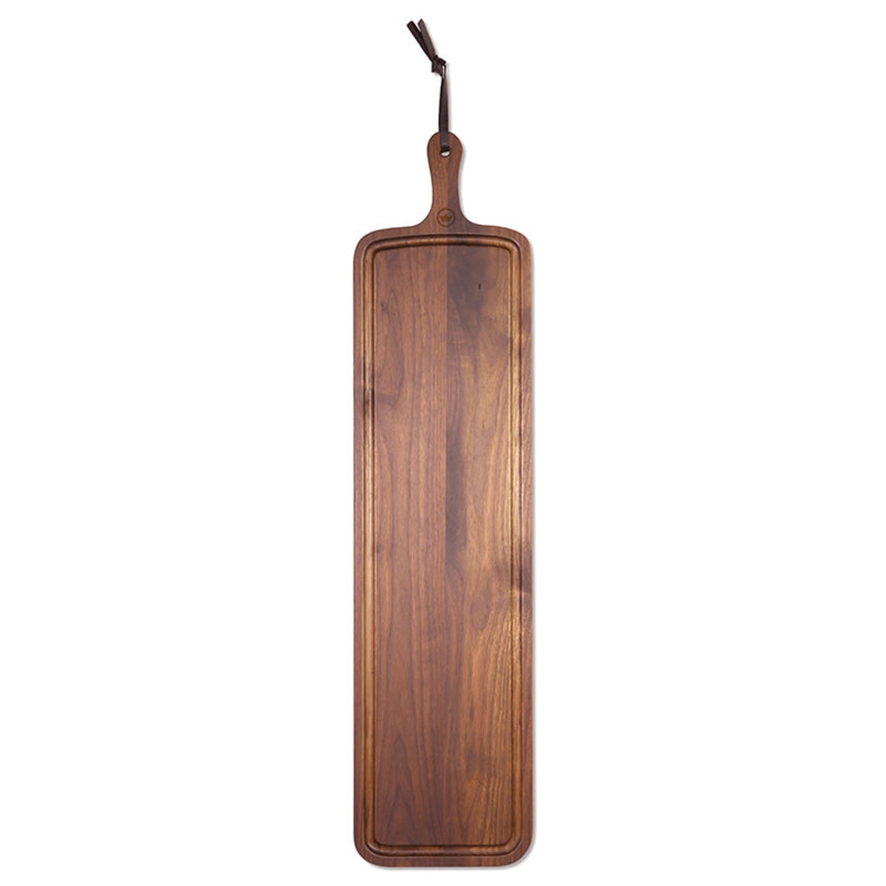 Dutchdeluxes - XL slim fit - Solid walnut - Breadboard - Cutting board - Serving board - 19x70 cm - Brown