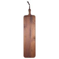 Dutchdeluxes - XL Slim Fit - Massief walnoothout - Broodplank - Snijplank - Serveerplank - 19x70 cm - Bruin