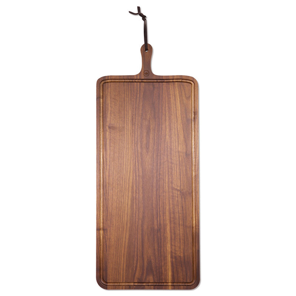 Dutchdeluxes - Walnut - Handmade - Serving board - Breakfast board - XL - Rectangular - Brown