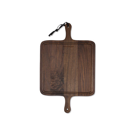 Dutchdeluxes - Geolied walnoot - Barbecue - BBQ - Plank - XL - Vierkant - Luxe - Multifunctioneel - Bruin