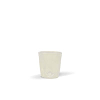 Dented Cup - per piece - White