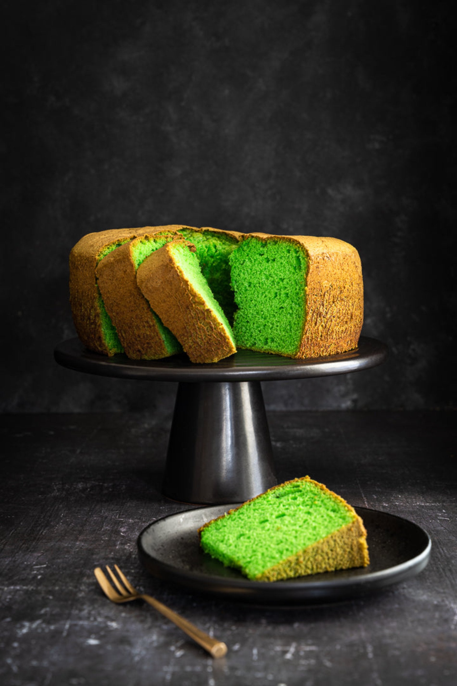 Dutchdeluxes - Ceramic - Cake stand - Large - 32 cm diameter - Black