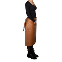 Waist Apron Long | Belt/Buckle - Classic Natural