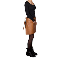 Waist Apron Short | Belt/Buckle - Classic Natural