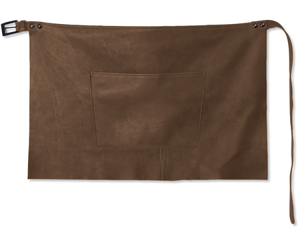 Waist Apron Short| Belt/Buckle - Classic Brown