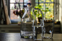 Dutchdeluxes - Gehard Glas - Luxe mok - Theekop -Koffiekop - 300ml -Transparant - Set van 2