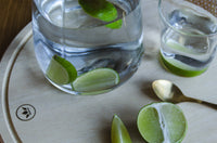 Planche à découper et de présentation 100 % en bois – 30 cm - Ronde – Compatible lave-vaisselle pour usage HORECA