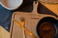 Dutchdeluxes - Leather - Luxury - Placemat - Full grain - Black