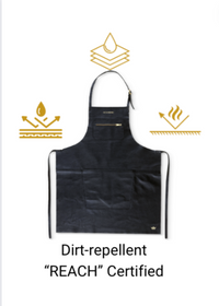 BBQ Style Apron - Vintage Grey